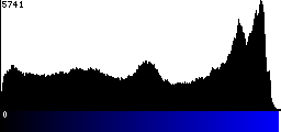 Blue Histogram