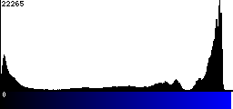 Blue Histogram