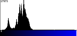 Blue Histogram
