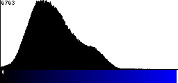 Blue Histogram