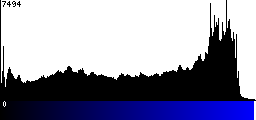 Blue Histogram