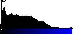 Blue Histogram