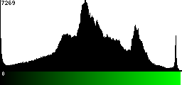 Green Histogram