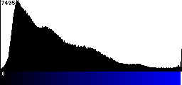 Blue Histogram