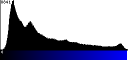 Blue Histogram