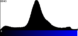 Blue Histogram