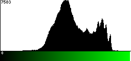 Green Histogram