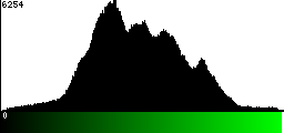 Green Histogram