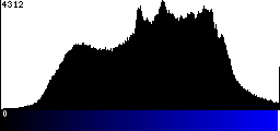 Blue Histogram