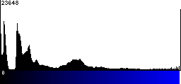 Blue Histogram