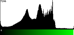 Green Histogram