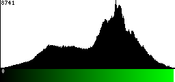 Green Histogram