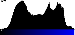 Blue Histogram