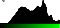 Green Histogram