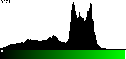 Green Histogram