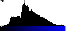 Blue Histogram
