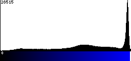 Blue Histogram