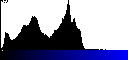 Blue Histogram