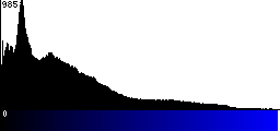 Blue Histogram
