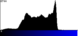 Blue Histogram