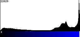 Blue Histogram