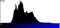 Blue Histogram