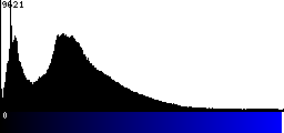 Blue Histogram