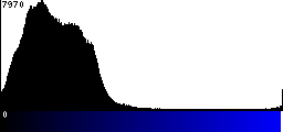 Blue Histogram