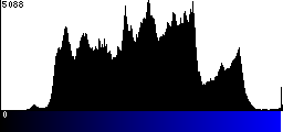 Blue Histogram