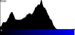 Blue Histogram