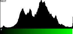 Green Histogram