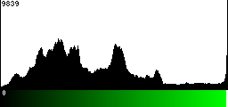 Green Histogram