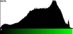 Green Histogram