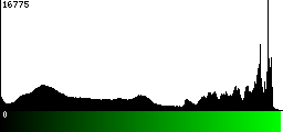 Green Histogram
