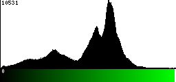 Green Histogram
