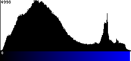 Blue Histogram