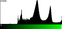 Green Histogram