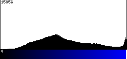 Blue Histogram