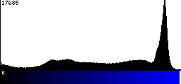 Blue Histogram