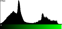 Green Histogram