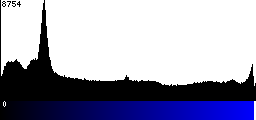 Blue Histogram