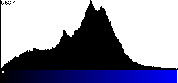 Blue Histogram