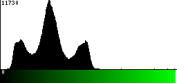 Green Histogram