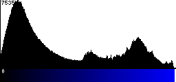Blue Histogram