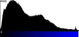 Blue Histogram