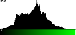 Green Histogram