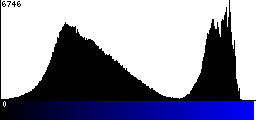 Blue Histogram
