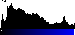 Blue Histogram