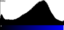 Blue Histogram