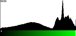 Green Histogram